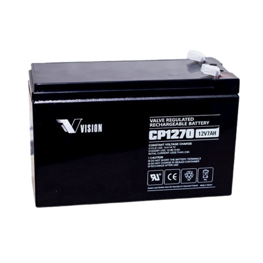 Ắc Quy Vision 12V 7Ah CP1270 - VISION CP1270 1 1 VISION CP1270 1 1