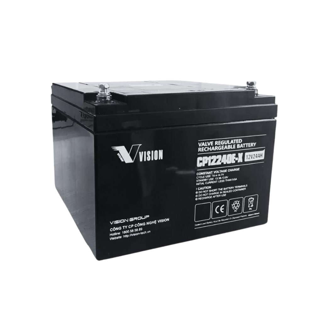 Ắc Quy Vision 12V 24Ah CP12240E-X - Vision cp12240e x 1 Vision cp12240e x 1