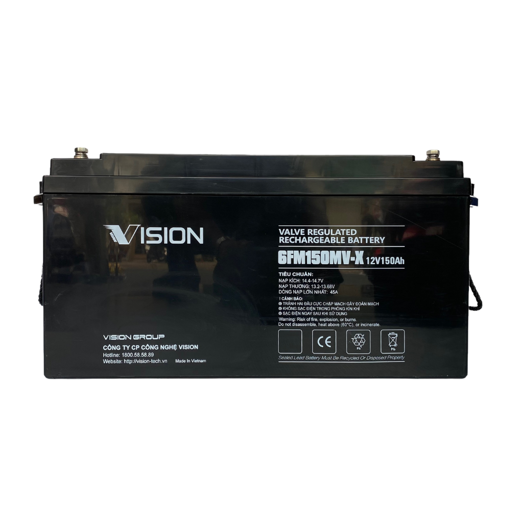 Ắc Quy Vision 12V 150Ah 6FM150MV-X - vision 6fm150mv x 1 vision 6fm150mv x 1