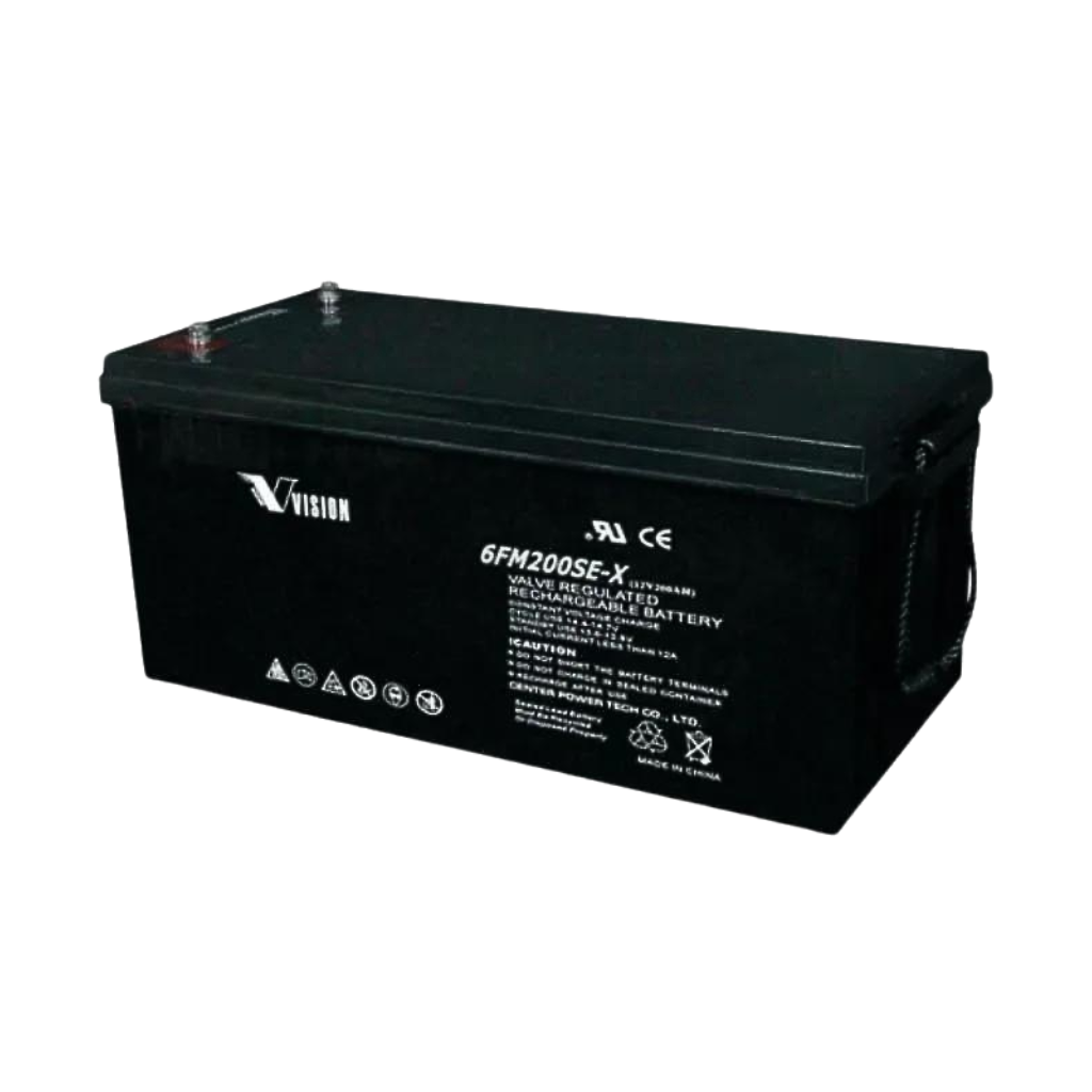 Ắc Quy Vision 12V 200Ah 6FM200SE-X - vision 6fm200se x 1 vision 6fm200se x 1