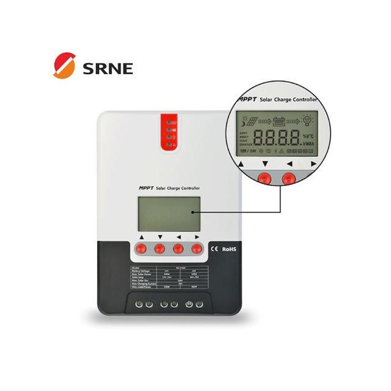 Bộ điều khiển sạc NLMT MPPT Solar Charge Controller ML2430 - mppt scc srne mppt scc srne