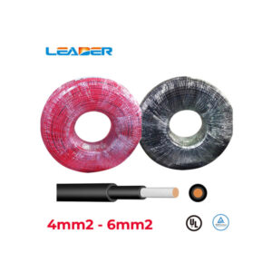 Cáp Điện Năng Lượng Mặt Trời LEADER (Solar cable) 6.0mm - day cap dien mat troi dc leader day cap dien mat troi dc leader
